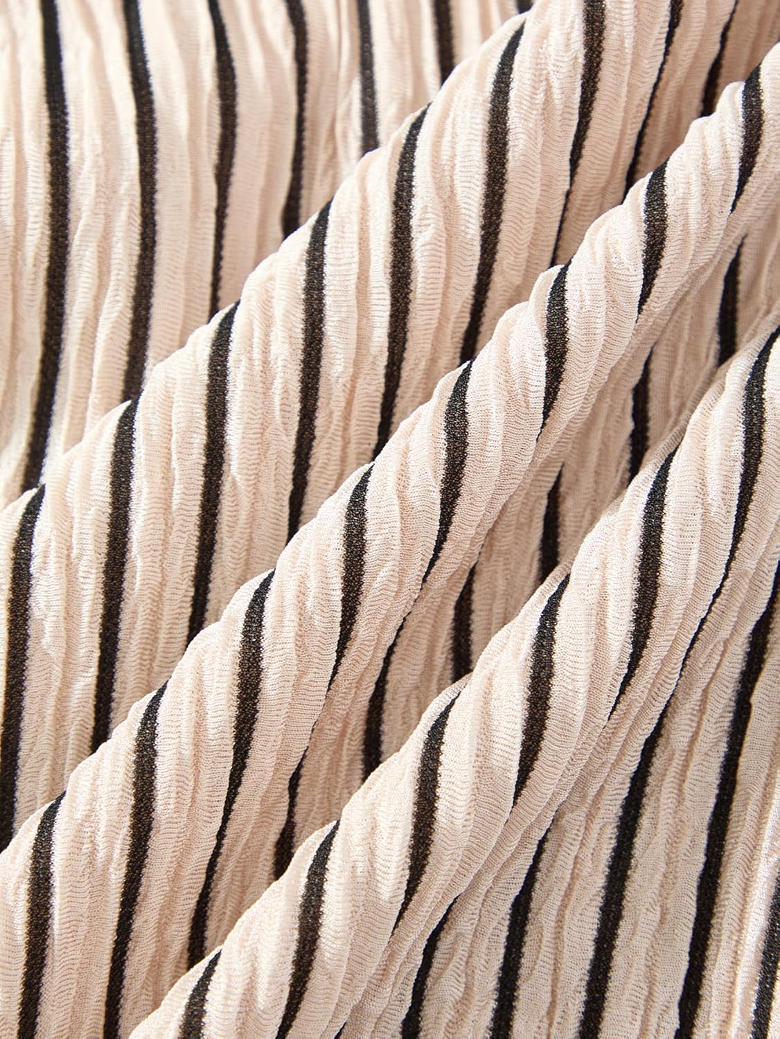 Women's 2 Piece Work Office Outfits Summer Striped Button Up Vest and Shorts Matching Sets - Image 5