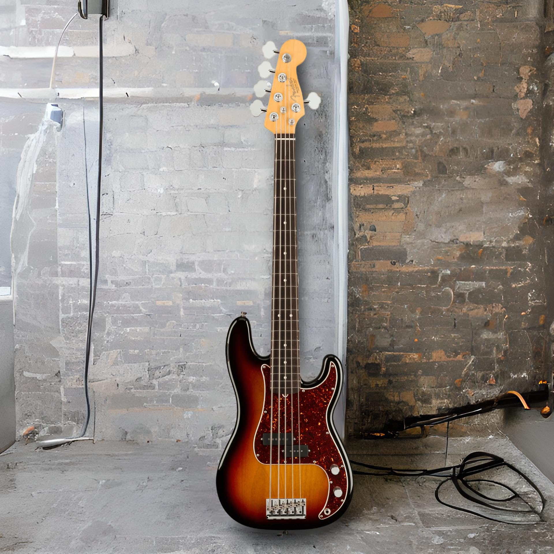 Fender American Professional II Precision Bass V RW (3-Colour Sunburst) - Basso elettrico a 5 corde