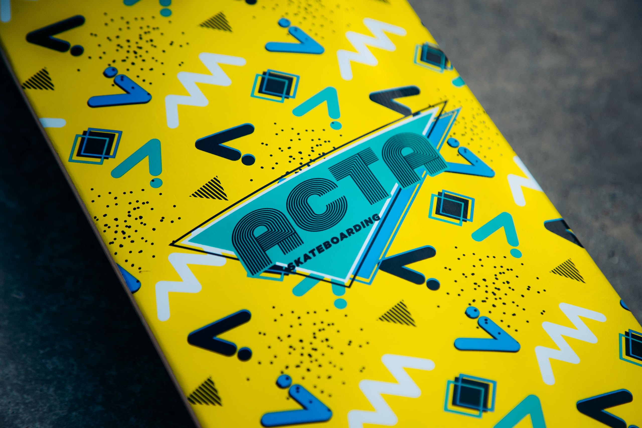 ACTA Complete Wordart 7.5" – Skateboard | Polyvalent pour Débutants