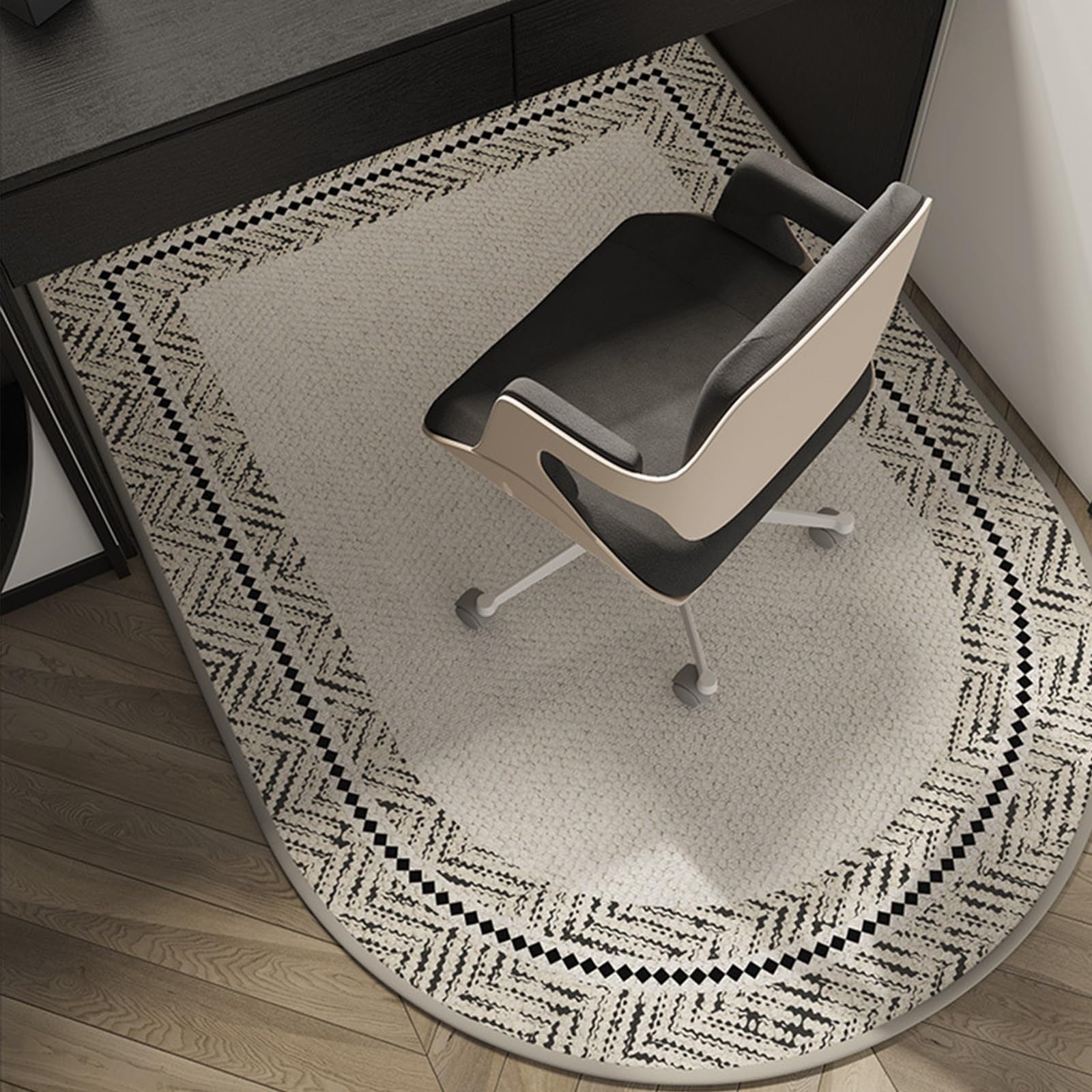 Tappeto Sedia Ufficio Gaming - Studio Salvapavimento Antiscivolo Protettore Del Pavimento Tappetino for Da Con Ruote for Parquet Piastrelle(C,140 * 180cm)