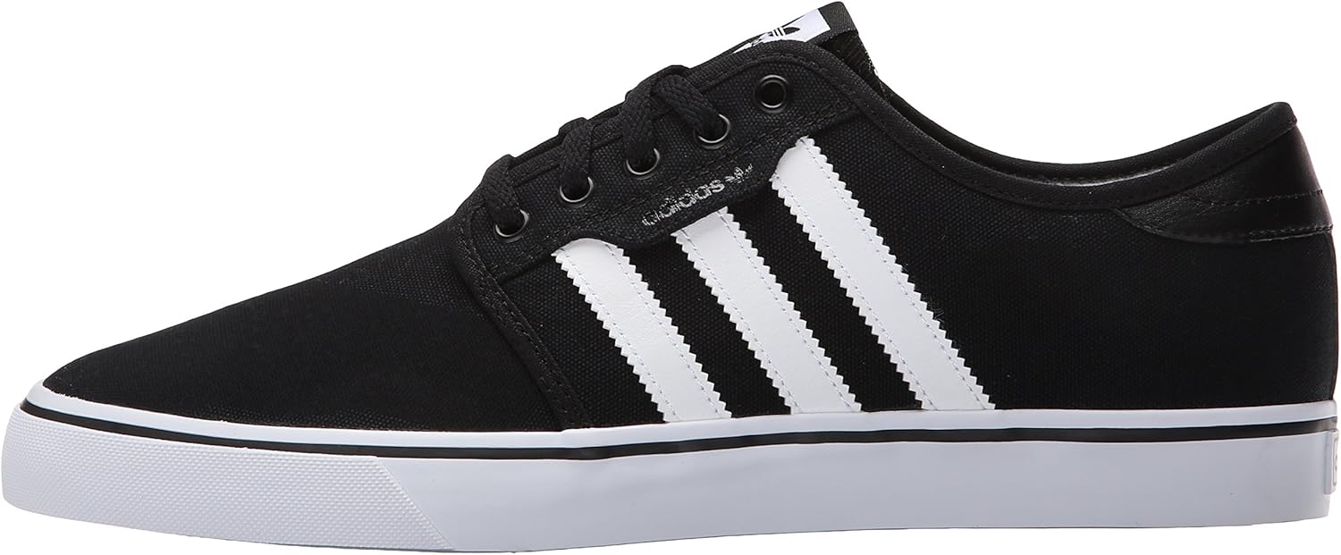 adidas Men's Seeley Sneaker 3.5 Black/White/Gum