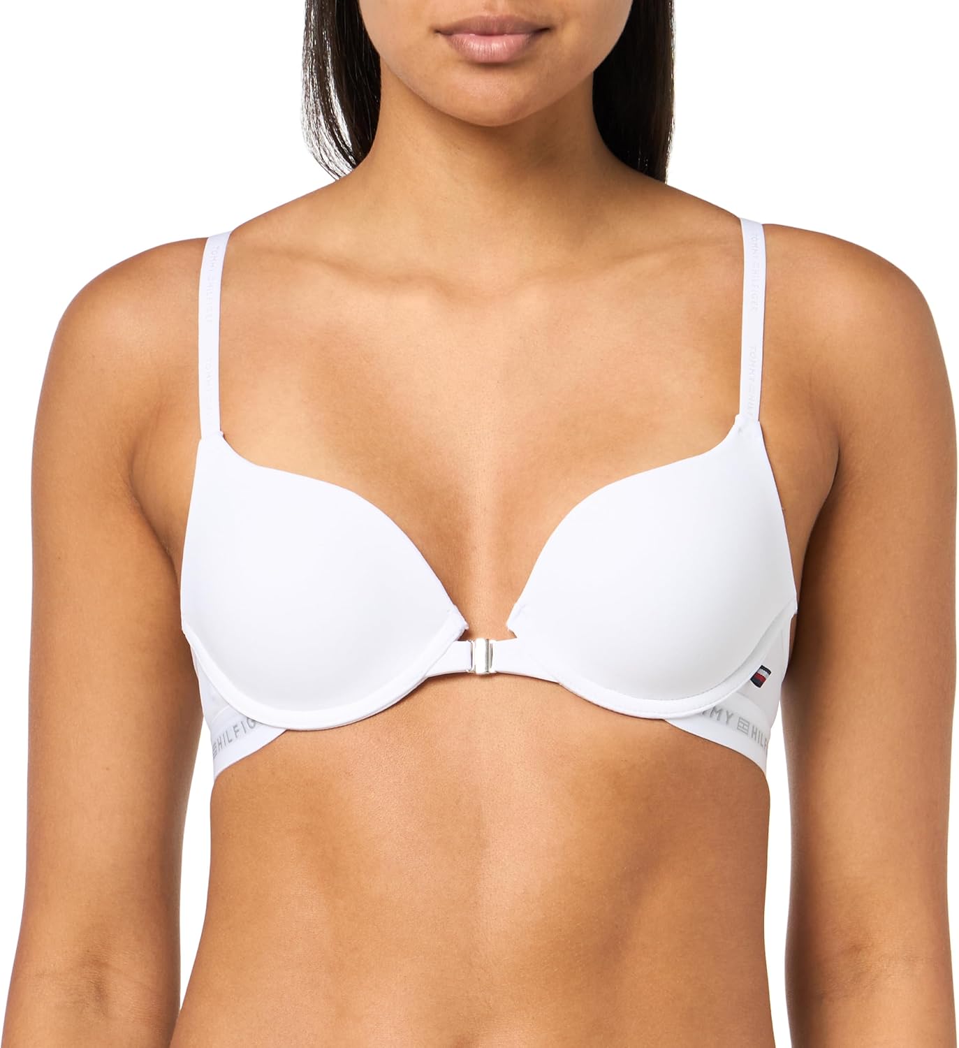 Tommy Hilfiger Womens Micro Racerback Push-up Bra 2-Pack - Image 2
