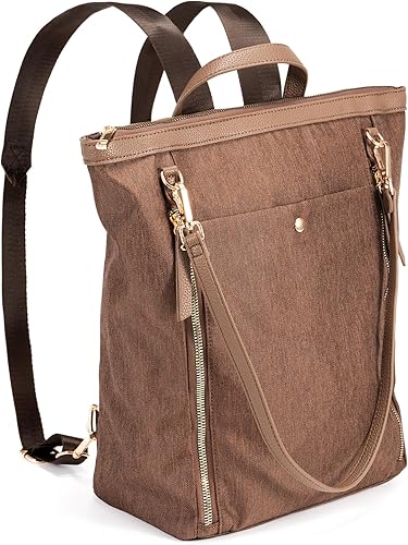 Miniatura 9 de SHANGRI-LA - Bolso de mano para mujer estilo informal para escuela mochila convertible Black, Black2022, Blue, Brown2022, Coffee, Dark Brown, Grey,