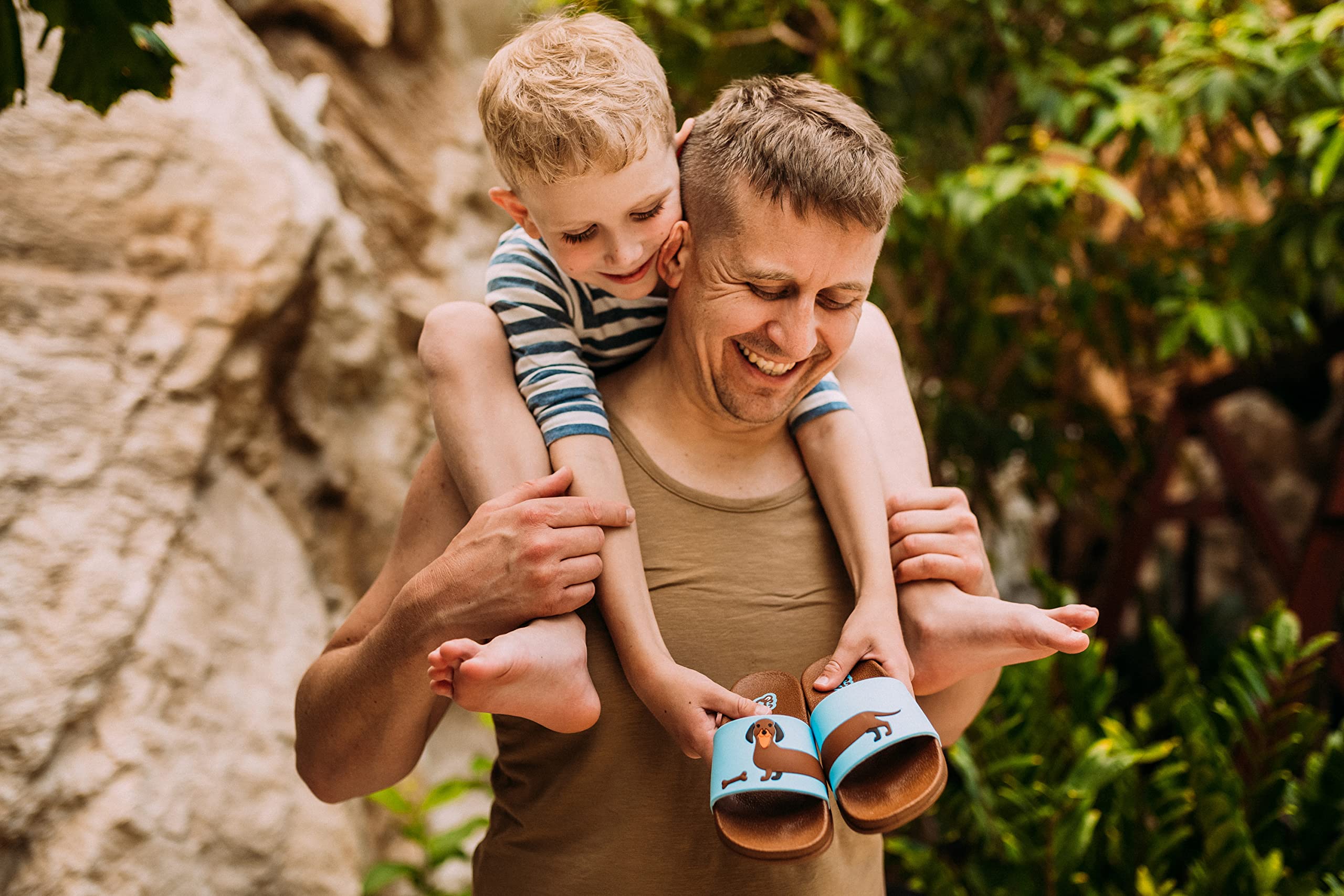 Dedoles Ciabatte & Pantofole Donna Uomo & Bambini Sandali per Spiaggia e Piscina con tanti Design Patatine Fiori Volpe Lama Nuvole Ketchup Regalo