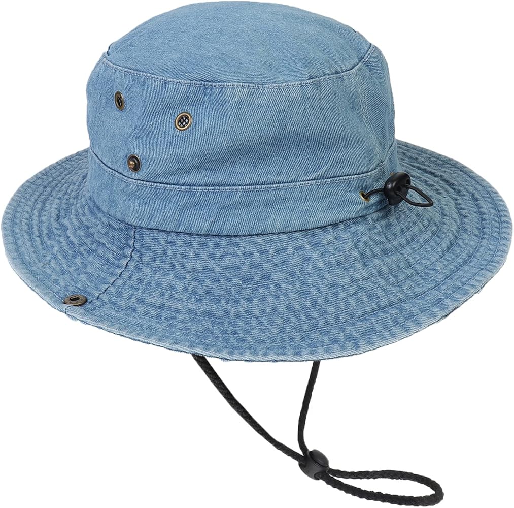 Casquette Longue Visière Anti uv bleu ombre nomade – Le Bob