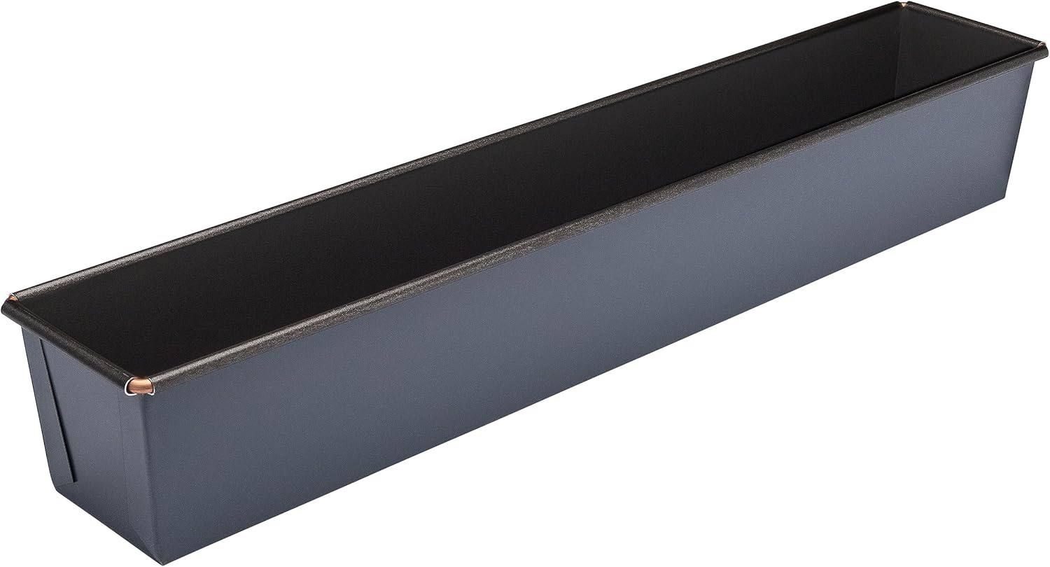 Matfer Bourgeat Exopan Steel Bread Mold/Loaf Pan, Nonstick, 19 2/3" x3 1/6"