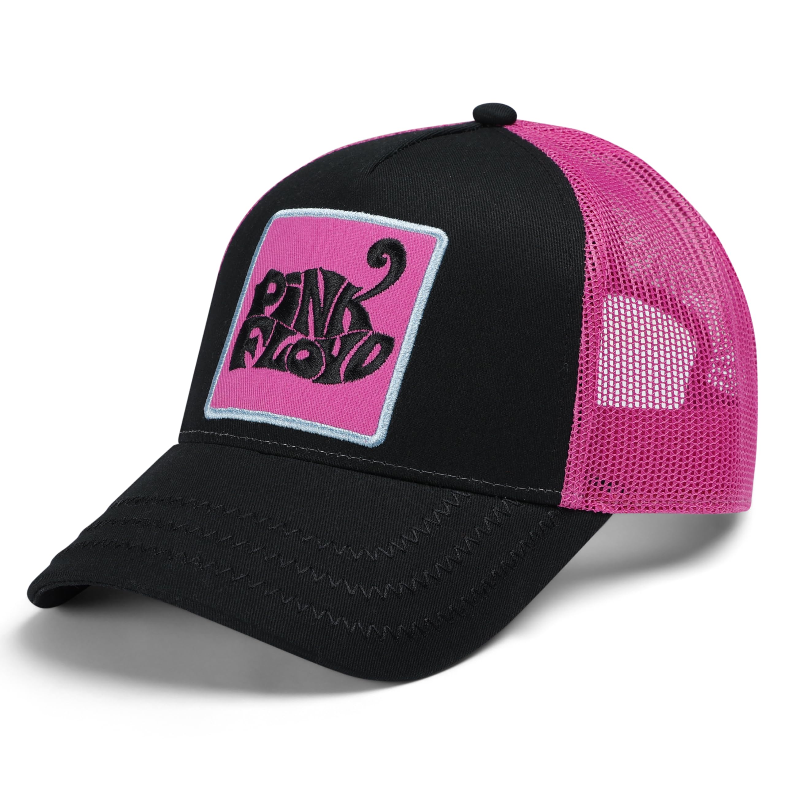 Amplified Pink Floyd Trucker Cap (One Size) (Black/Pink)