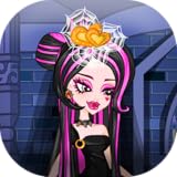 draculaura y clawd juegos A variety of different suits, shoes and accessories.