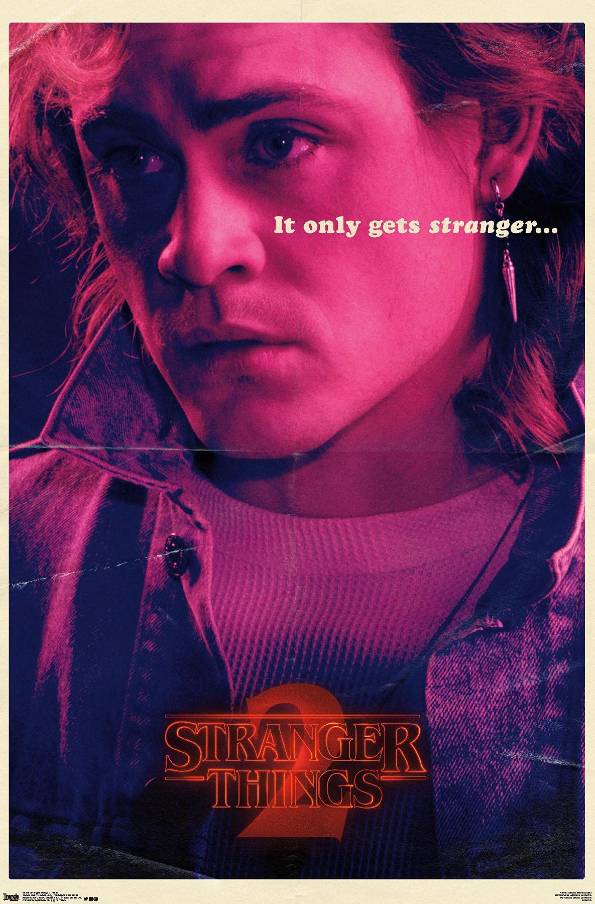 ストレンジャーです。ポスター ストレンジャーシングス未知の世界 シーズン4 Stranger Things