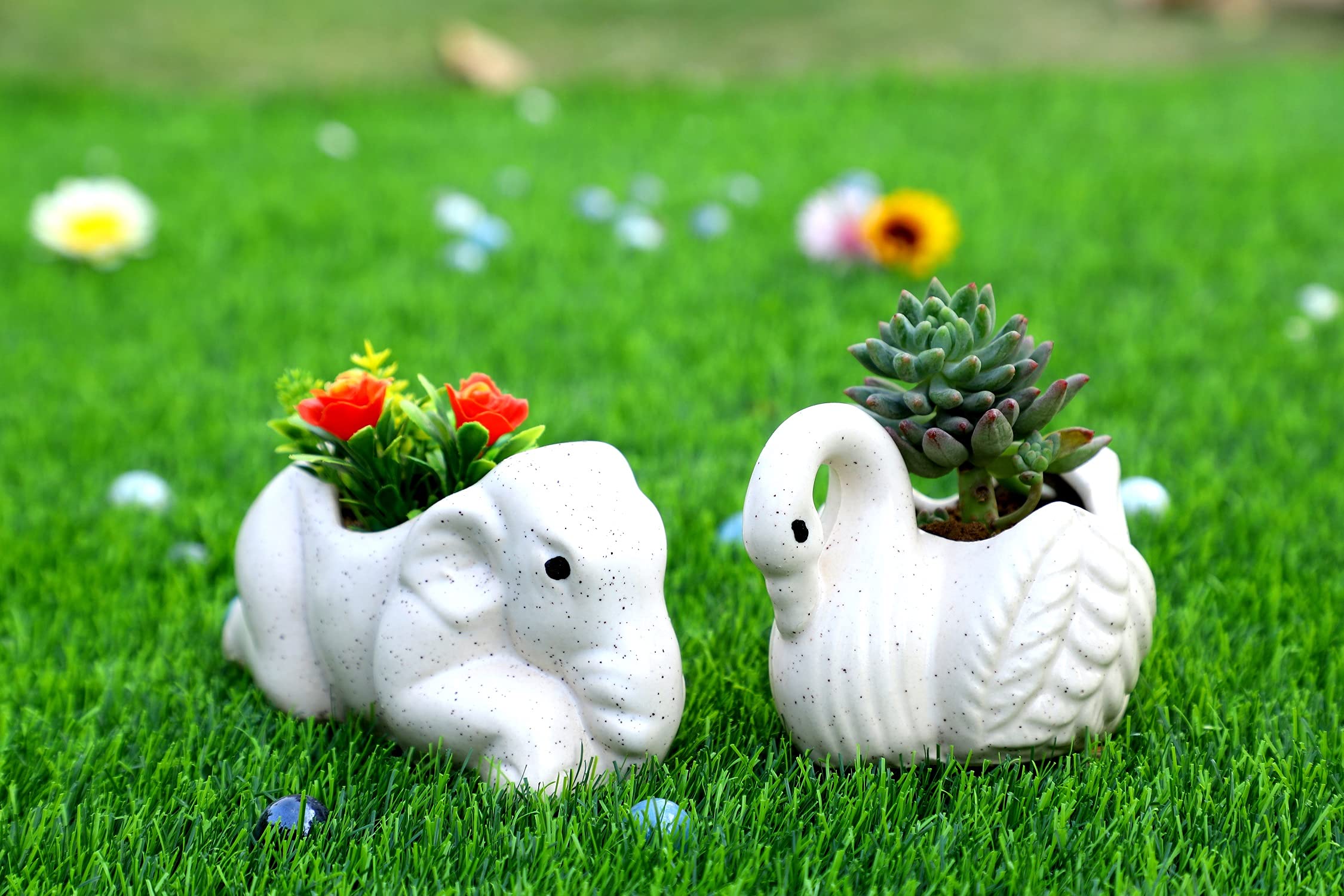 See full amazon price history chart for Lyallpur Stores Ceramic Planter Pot Elephant & Swan Shape, Small (White Color, 7 cm) Plant Not Included Lyallpur Stores Ceramic Planter Pot Elephant & Swan Shape, Small (White Color, 7 cm) Plant Not Included (B093H9WK8H) Amazon Price History, Amazon Price Tracker