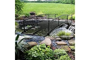 10 ft Garden Bridge: A Haven of Tranquility for Your Outdoor Oasis