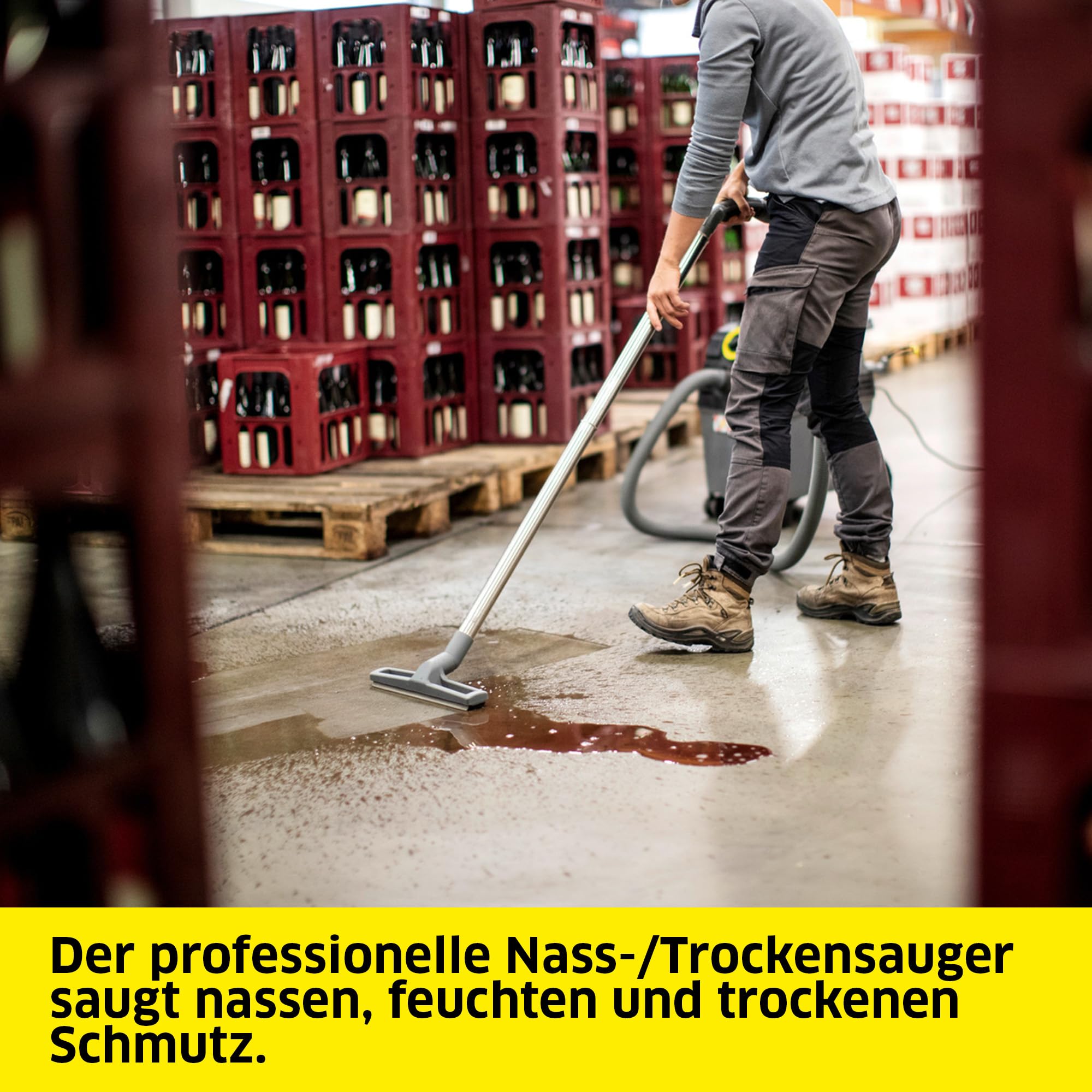 KÄRCHER NT 30/1 Ap Te L Nass- und Trockensauger 1380 W 30 l Flachfaltenfilter 2,5 m Saugschlauch