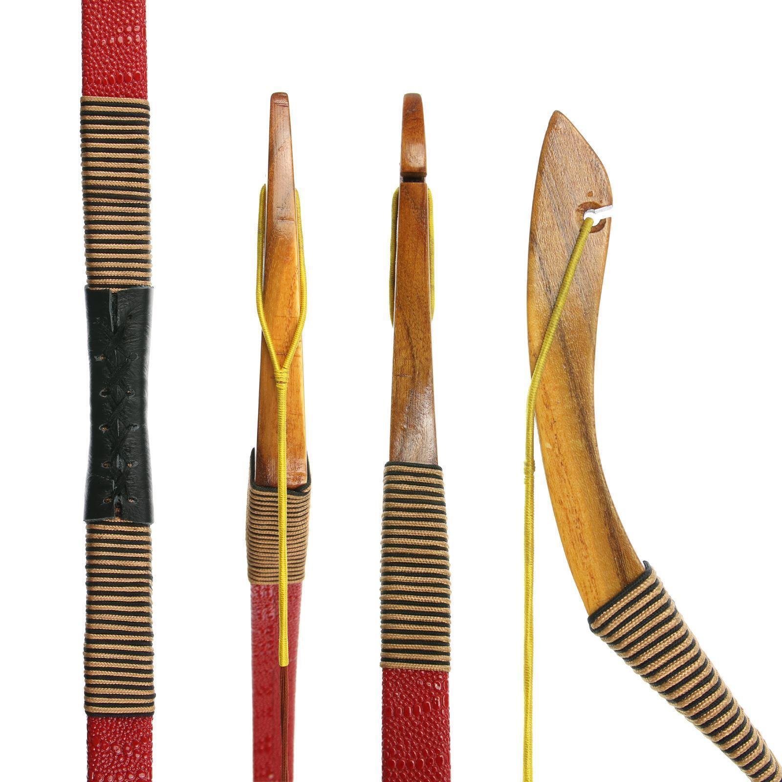 Drake Archery Traditioneller Reiterbogen, 130 cm, 25 lbs