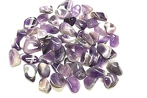 Tumbled Banded Amethyst: Enhance Your Spiritual Journey