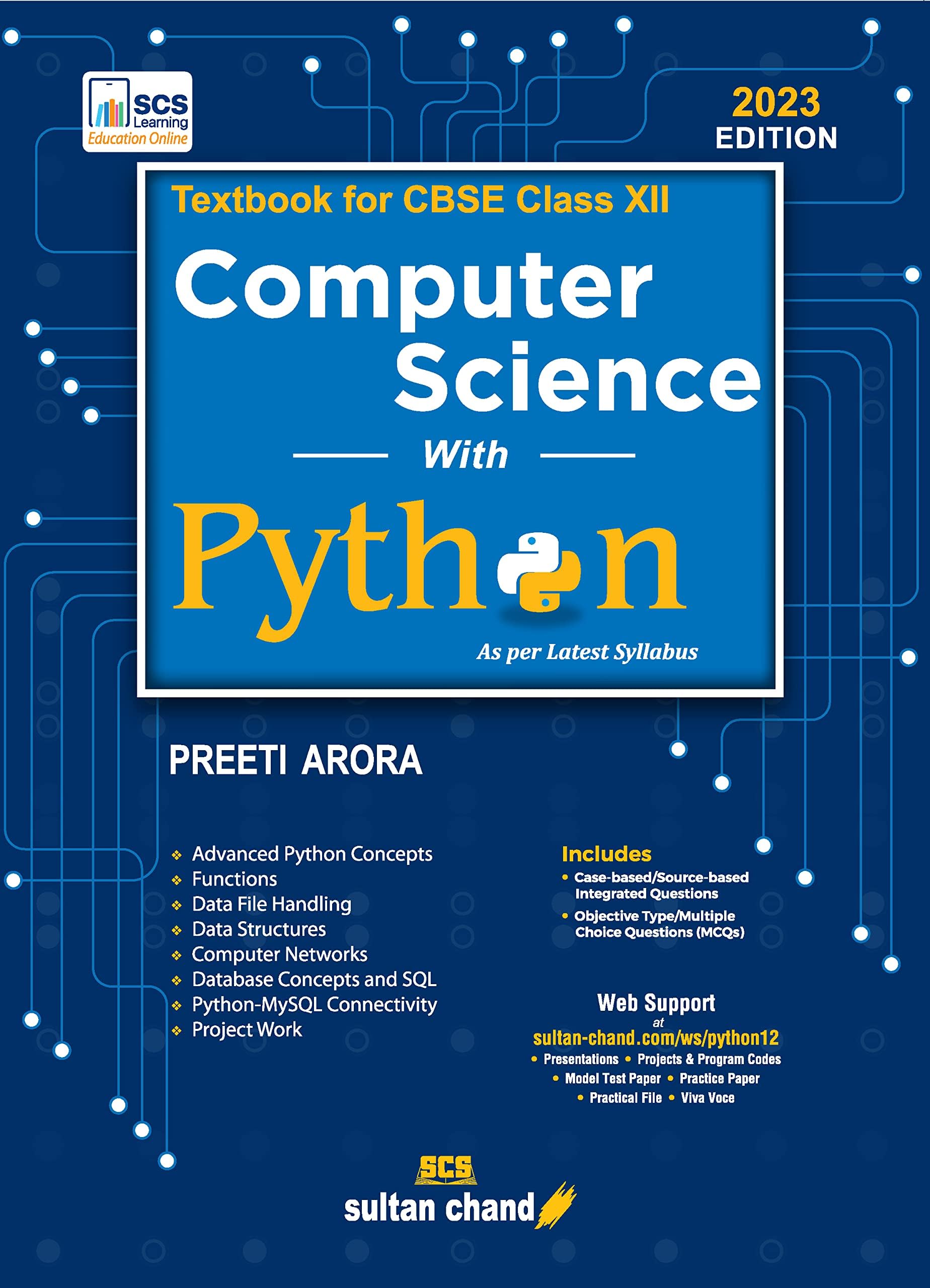 Computer Science With Python: Textbook For Cbse Class 12(2023-24 Examination)