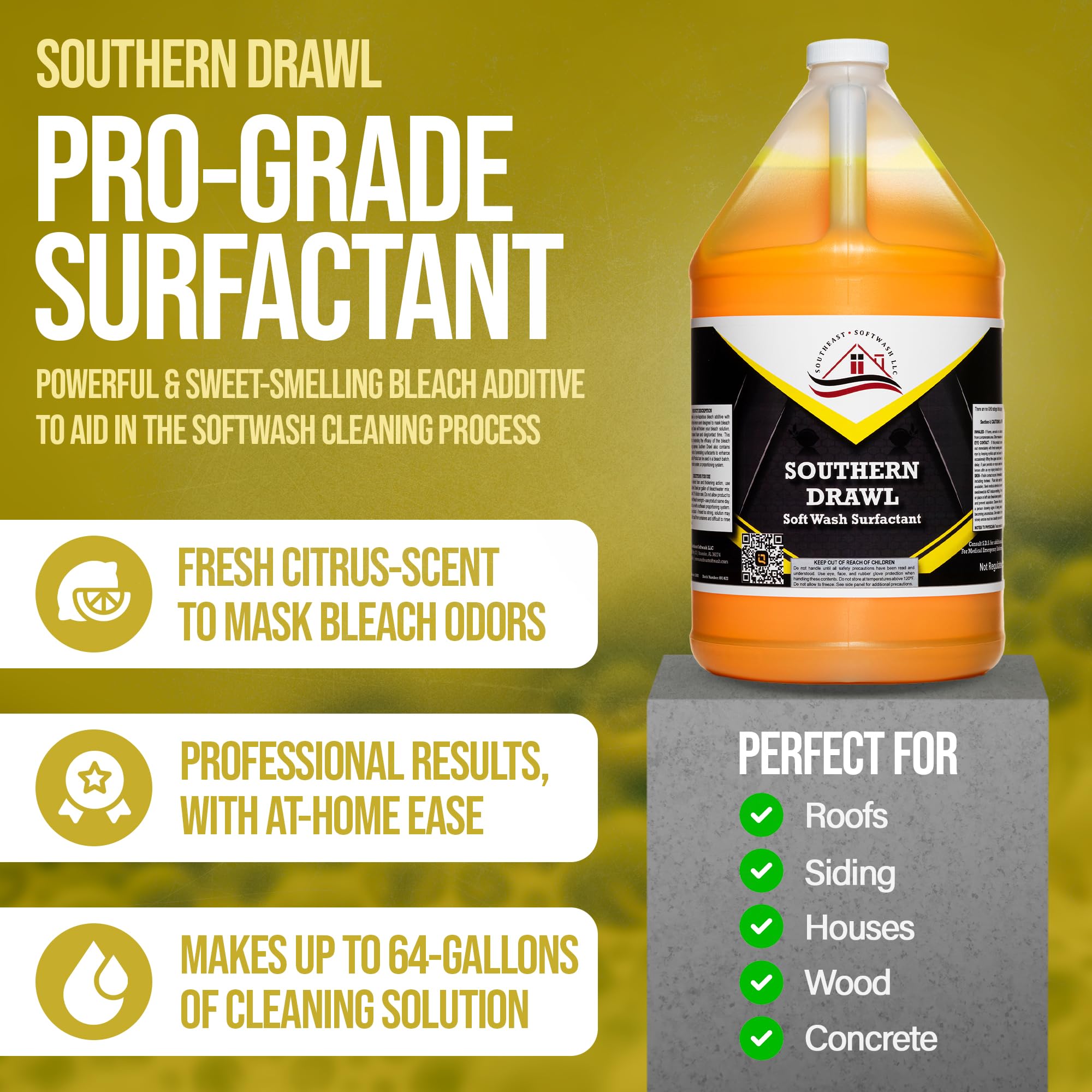 Amazon.com: Southeast Softwash Southern Drawl - Professional