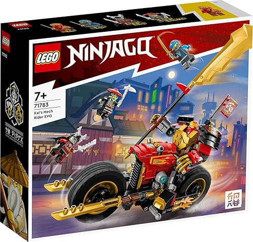 Miniatura 4 de Lego Ninago Set of 4 71786 Zanes Ice Dragon, 71783 Kais Mech Bike EVO, 71782 Coles Earth Dragon EVO & 30593 Lloyd Suit Mech Polybag
