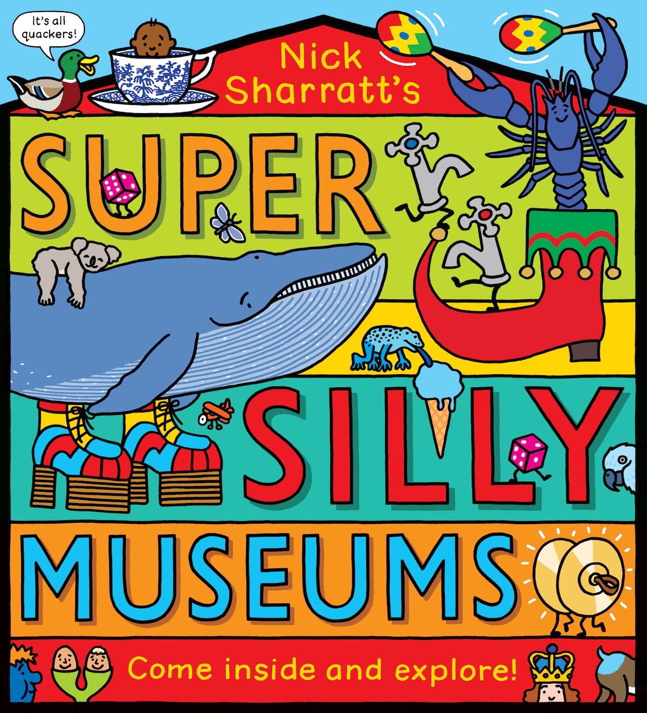 Super Silly Museums: Explore eight of the craziest museums ever in this brilliant novelty book