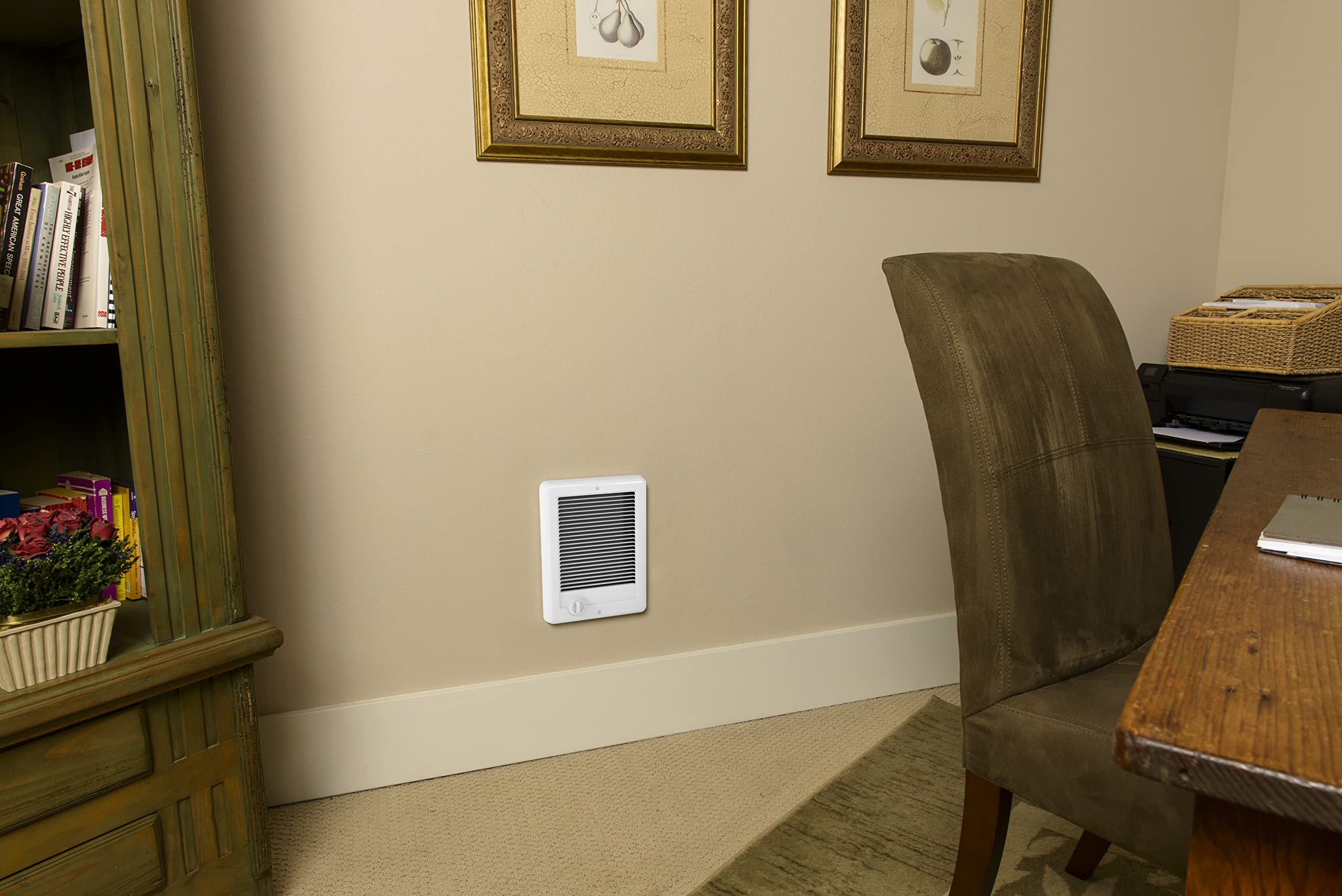 Cadet Com-Pak Electric Wall Heater Double Pole Built-In Thermostat Kit for  Models CS, CM or CST (Model: CTT2W, Part: 67064), 22 Amp, 240/208/120 Volt,  White - Fireplace Accessories - Amazon.com