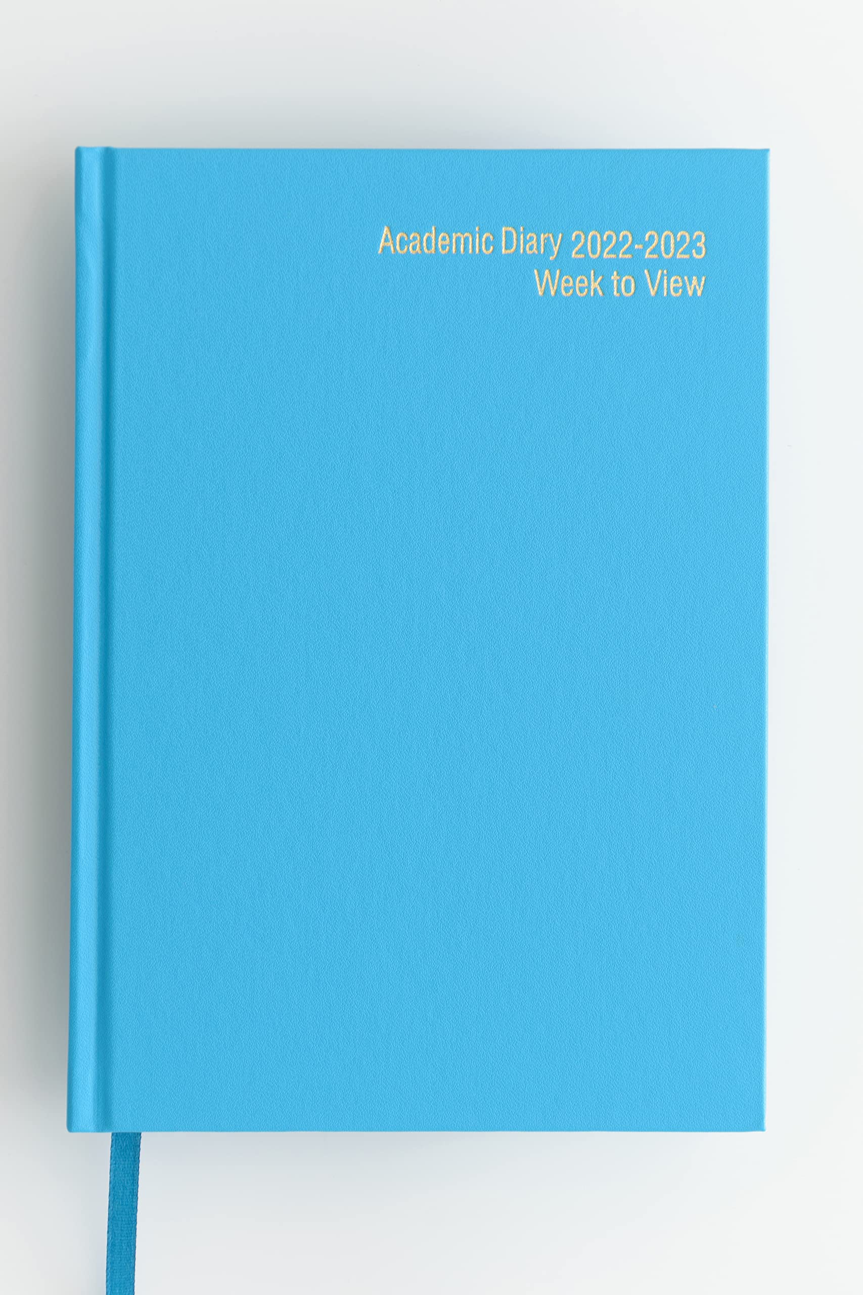 A4 Size Week-to-View 2022-23 Academic Diary by Imprint Press (Turquoise)