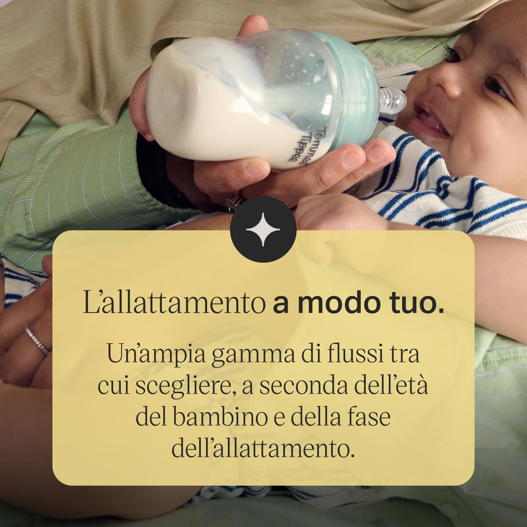 Tommee Tippee Tettarelle Anti-Colica Avanzato, Flusso Rapido, 6M+, 2 Pezzi