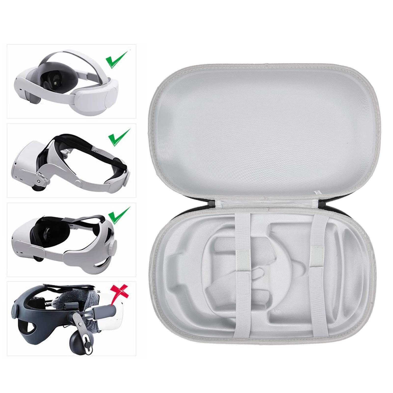 Meta Quest Case Bobovr C2 Carrying Case For Oculus Quest
