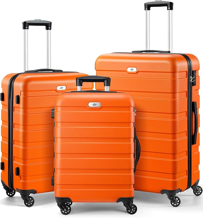Luggage 3 Piece Sets Hard Shell Luggage Set with Spinner