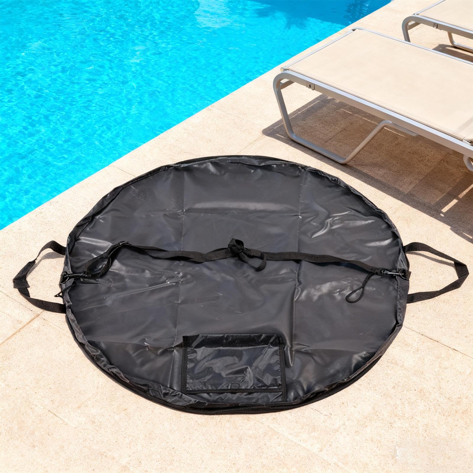 Umziehmatte Für Surfen Und Neoprenanzug - Neoprenanzug Wechsler Unterlage Und Tragetasche - Faltbare Surfen Umziehunterlage | Für Tauchen Schwimmen Surfbrett Pool Reise Küste