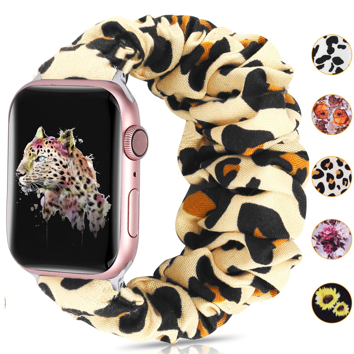 scrunchie apple watch band amazon