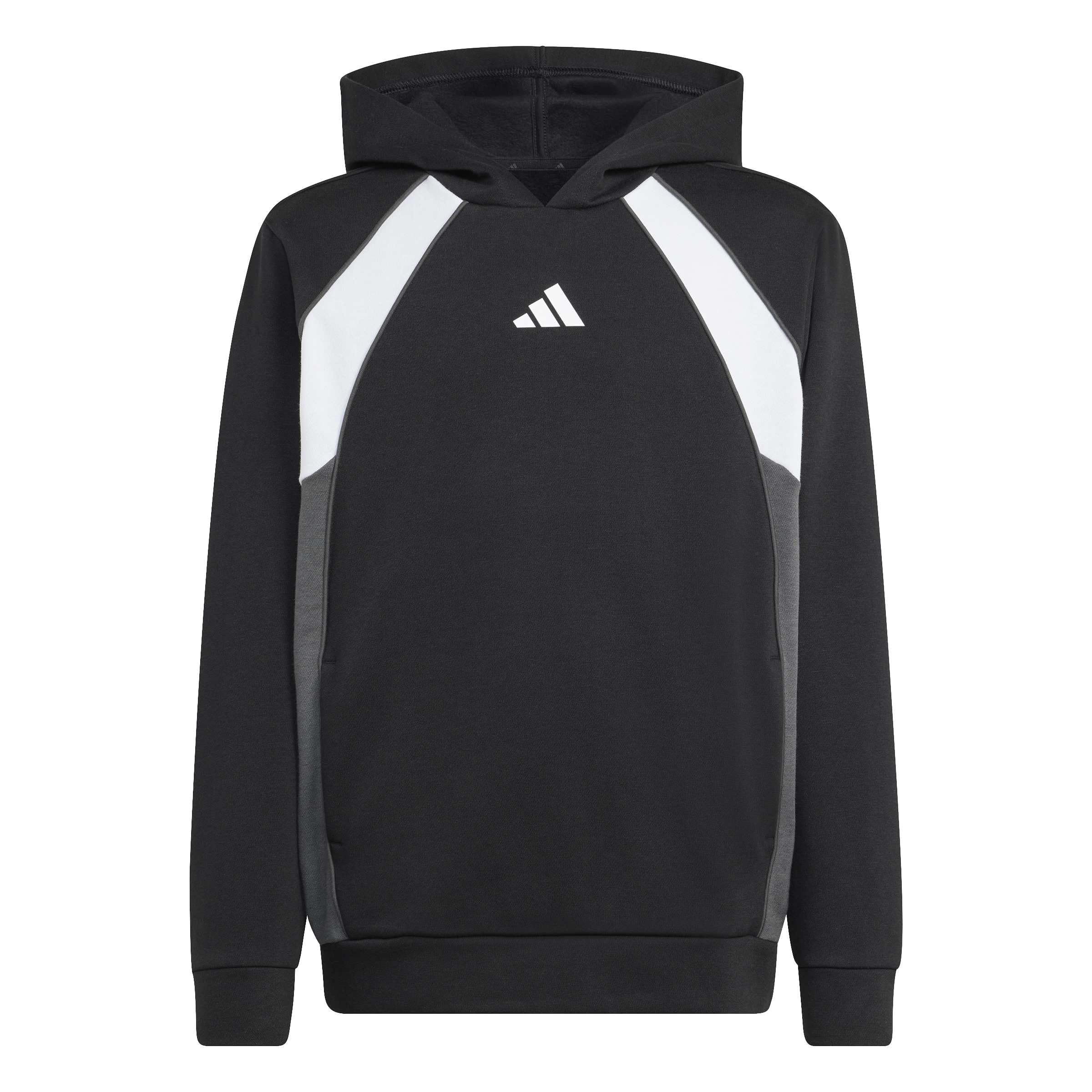 Adidas Unisex Kids Noir Child Hoodie Color Block