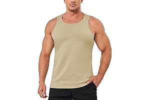 MAGCOMSEN Men's Cotton Tank Top: A Tank Top Built for the Ultimate Comfort and Freedom