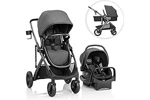 Piviot Suite Travel System with mompush car seat adapter