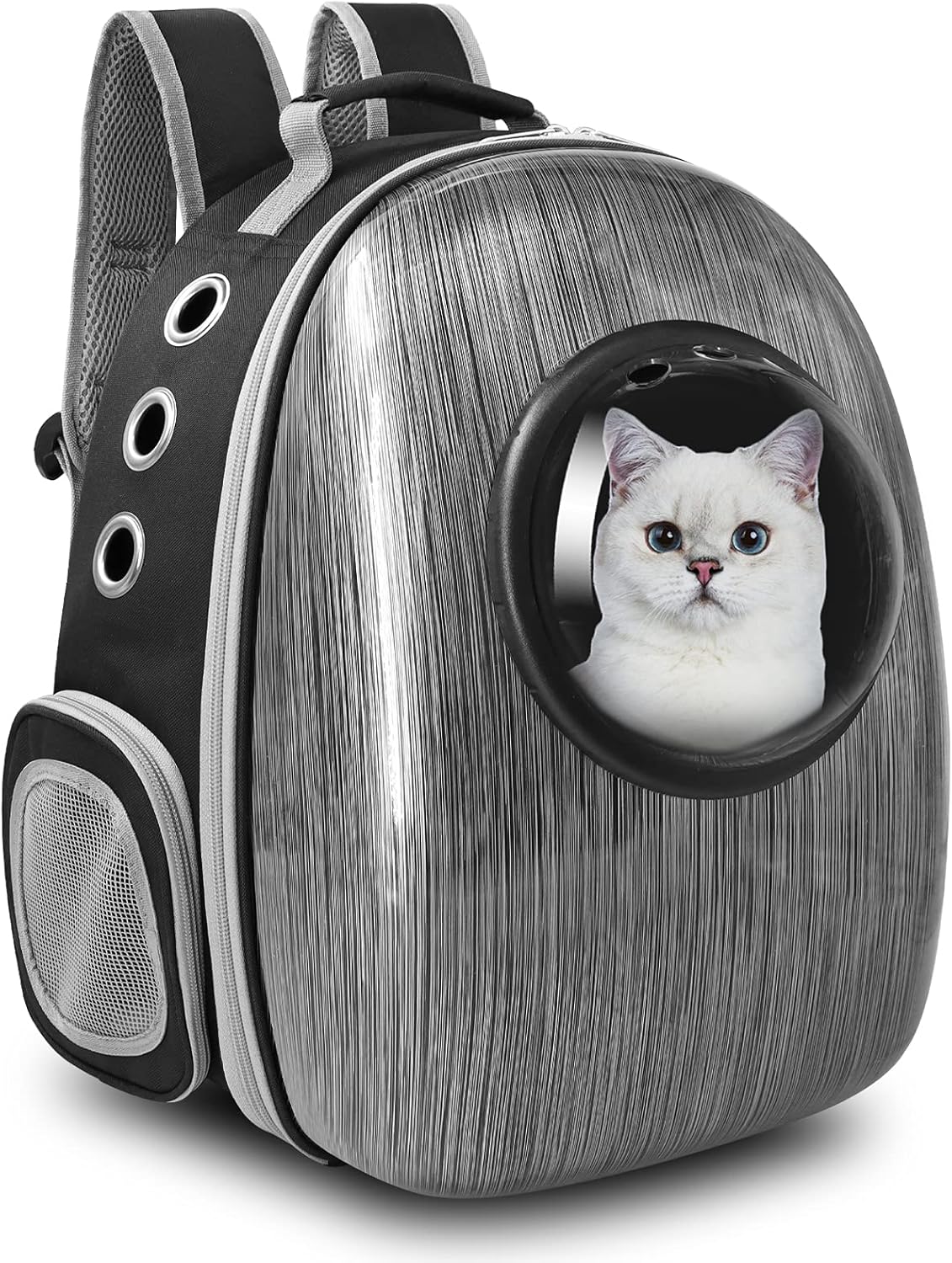 Henkelion Cat Backpack Carrier Bubble Bag, Space Capsule