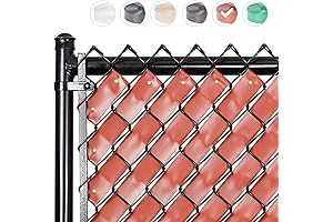 Enhance Privacy and Aesthetics with Redwood Chain Link Fence Privacy Slats