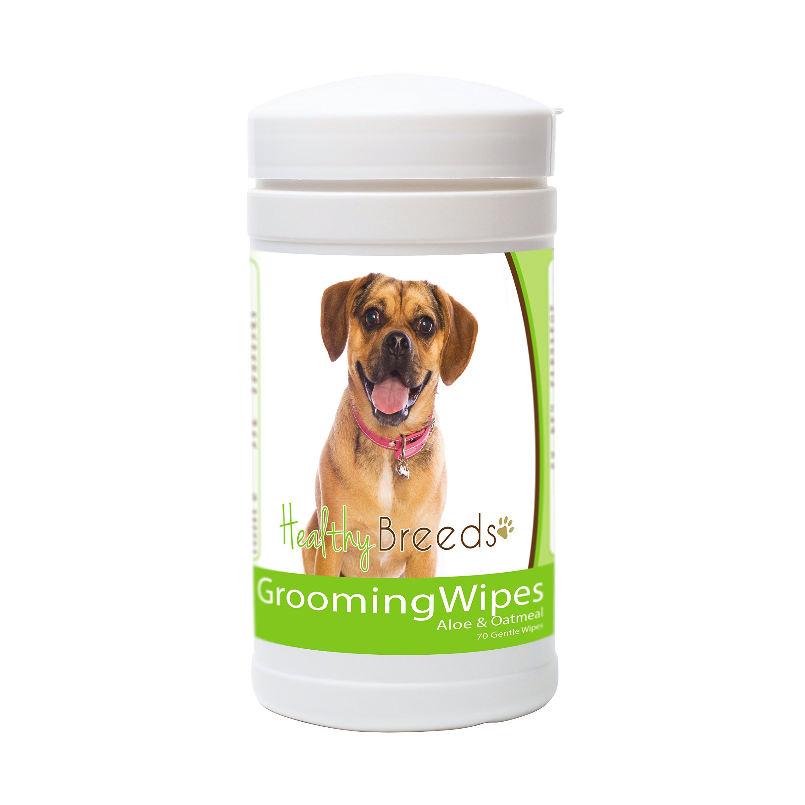 Healthy Breeds Puggle Grooming Wipes 70 Count