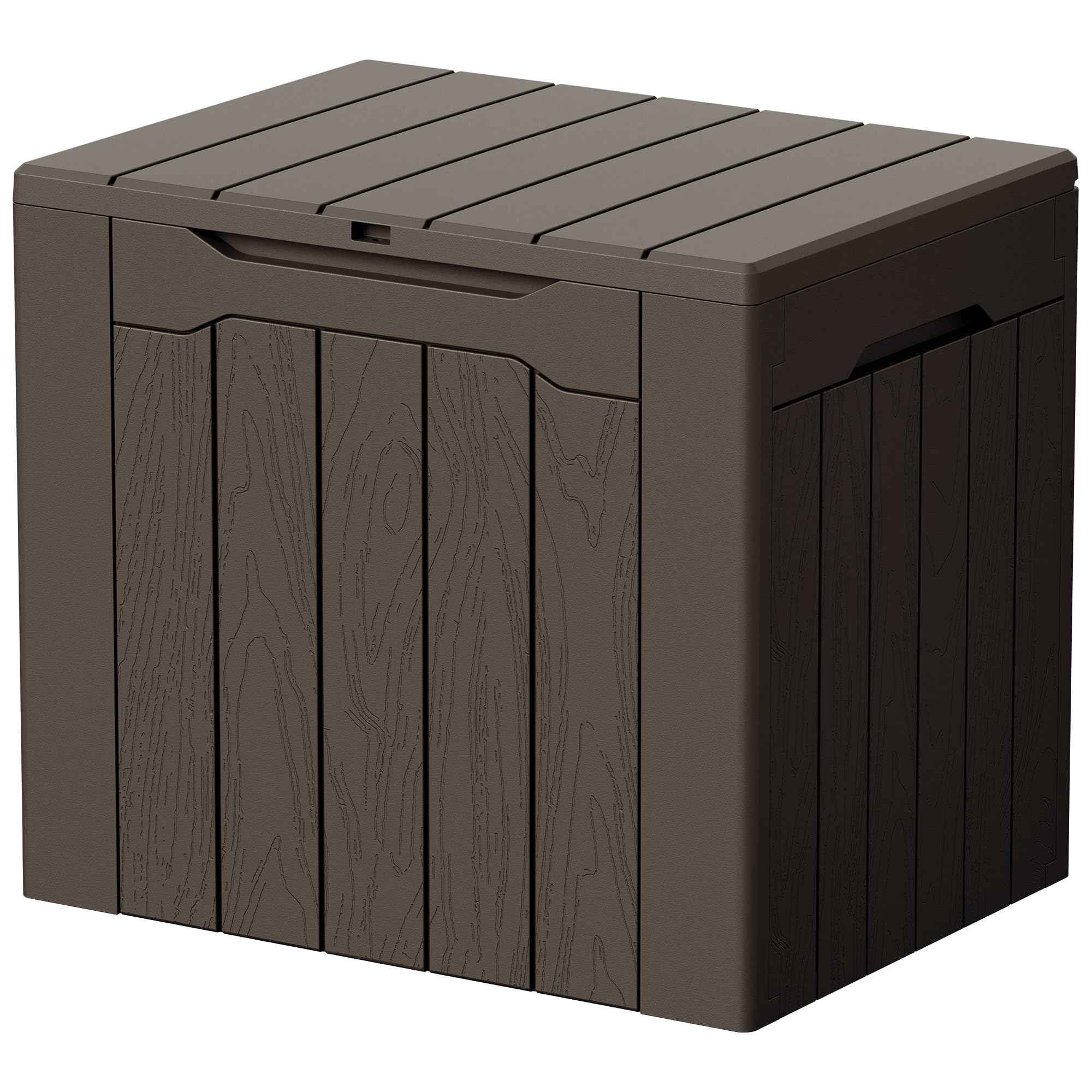 Devoko 29 Gallon Deck Box, Waterproof Resin Outdoor Storage Box
