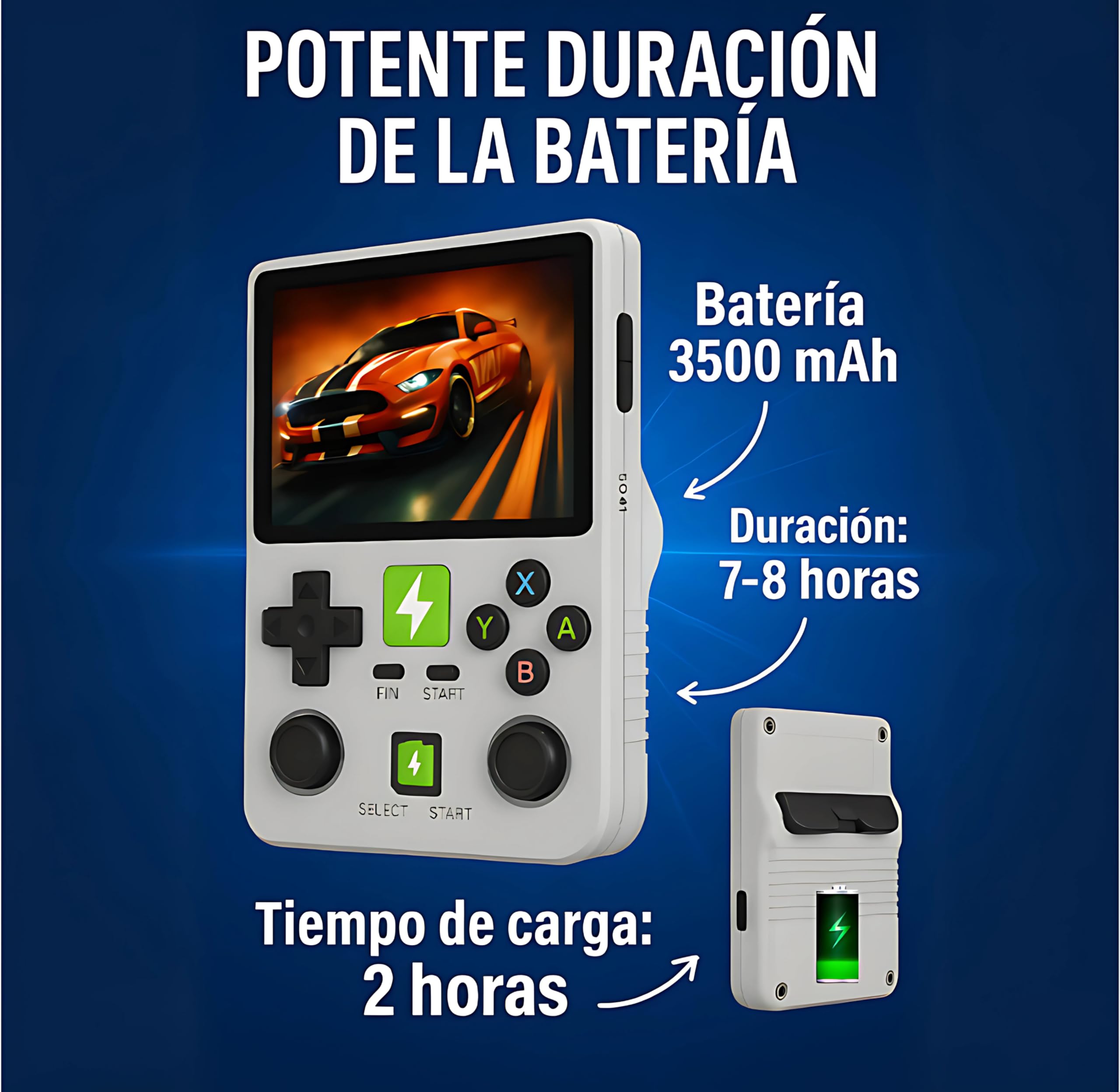 Consola Retro Portátil R36S –+15.000 Juegos Incluidos–Mini Consola Arcade Versión 2025–Compatible con Juegos de PS1, PSP, N64, GBA, NeoGeo– Máquina de Videojuegos Portátil HD 3.5”– Actualizada 2025