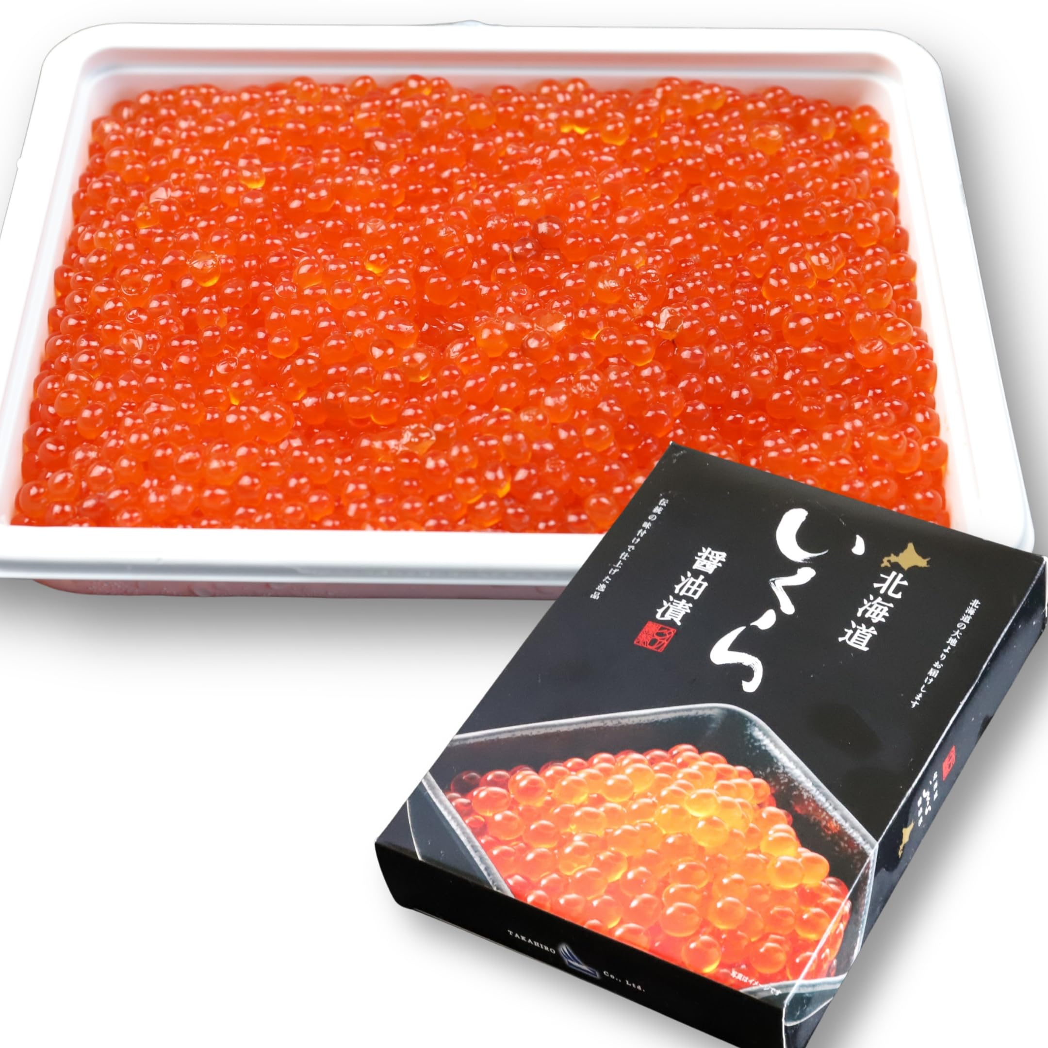 1kg（500g×2）化粧箱付き北海道産鮭いくら醤油漬け、 Amazon.co.jp: いくら 醤油漬け 大粒 500g /箱 高級 北海道 鮭いくら