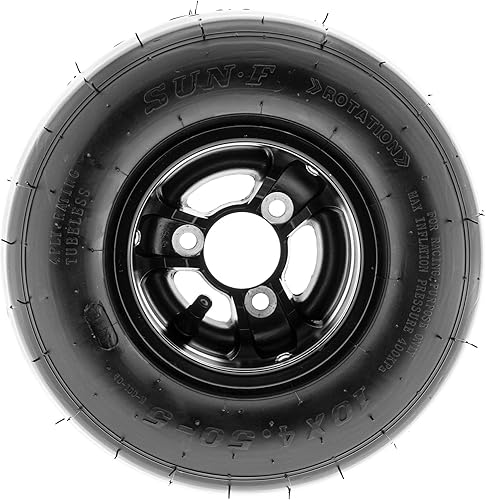 Miniatura 4 de SunF 10x4.5.00-5 10x4.5.00x5 Race Go Kart Neumático 4 PR K001 - Juego de 4