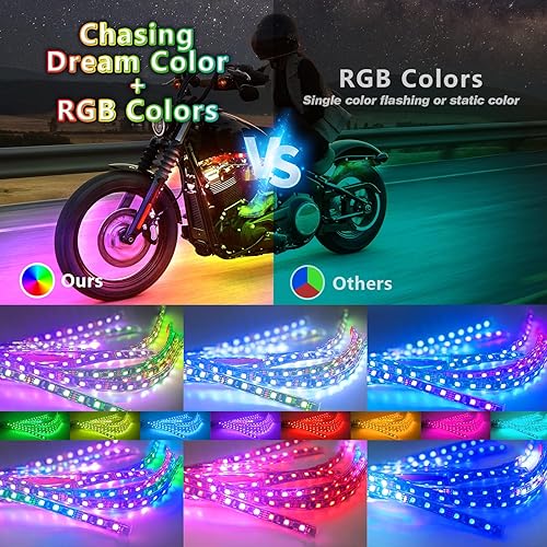 Miniatura 3 de Kit de luz LED para motocicleta de 10 piezas