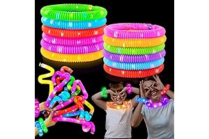 Halloween Glow Sticks Necklaces Party Favors Pack