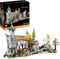 LEGO Icons A Gyűrűk Ura: Völgyzugoly - Felnőtt Építőjáték 6167 Elemmel, 15 Minifigurával, Gandalf, Legolas, Aragorn és Frodó Figurákkal - 10 1