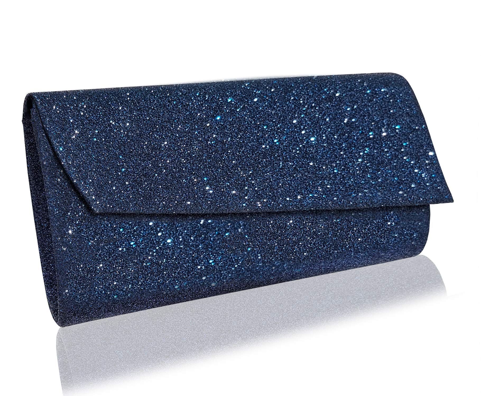 VRITRAZ Sparkling Fancy Clutches, Evening Bridal Wedding Party Clutch Purse for Women Glitter