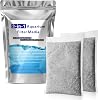 2 Pack 11oz Aquarium Filtration Media Extruded Carbon & Ion Exchange Resin Nylon Bag 75-100 Gallons Per Bag Removes Phosphates and Metals for Coral Reef, Marine, Jellyfish and High pH Aquariums