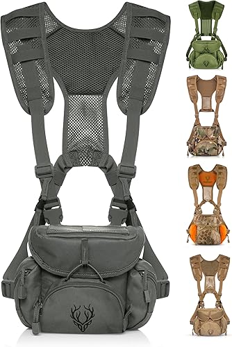 Boundless Performance Arnés binocular Chest Pack - Nuestra funda de arnés Bino es ideal para caza, senderismo y disparo - Correas bino aseguran tus