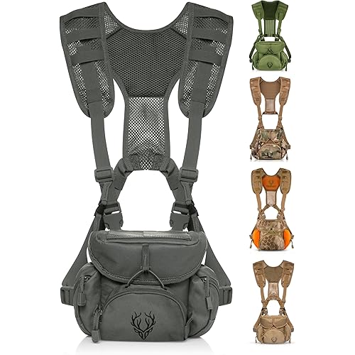 Boundless Performance Binocular Harness Chest Pack - Our Bino harness case is great for hunting, hiking, and shooting