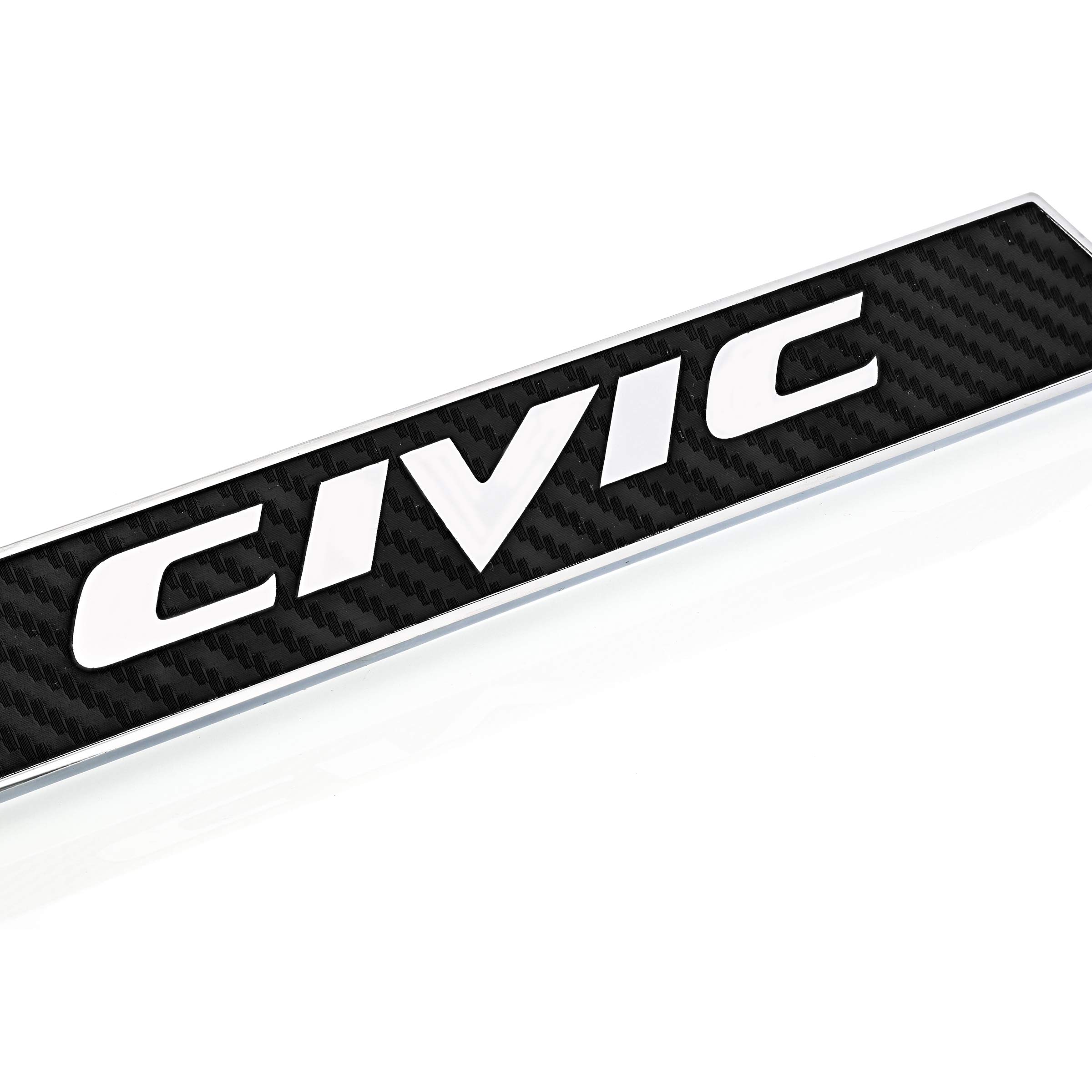 Ipick Image Made For Honda Civic Type-r Black Real Carbon Fiber Auto