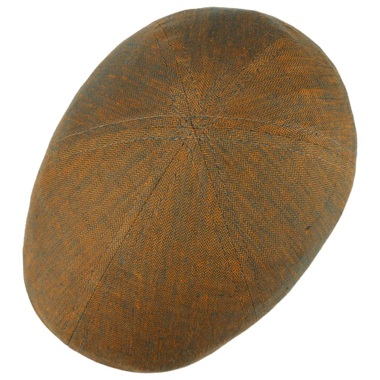 Stetson Texas Descott Schirmmütze Fischgrat UV Schutz 40 Made in EU Herren Frühling Sommer