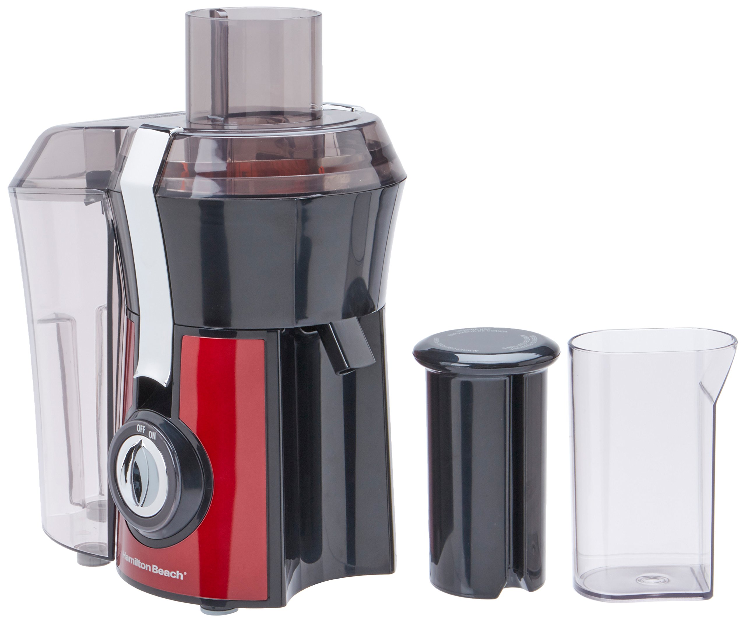 Hamilton Beach Big Mouth Juice Extractor, Red