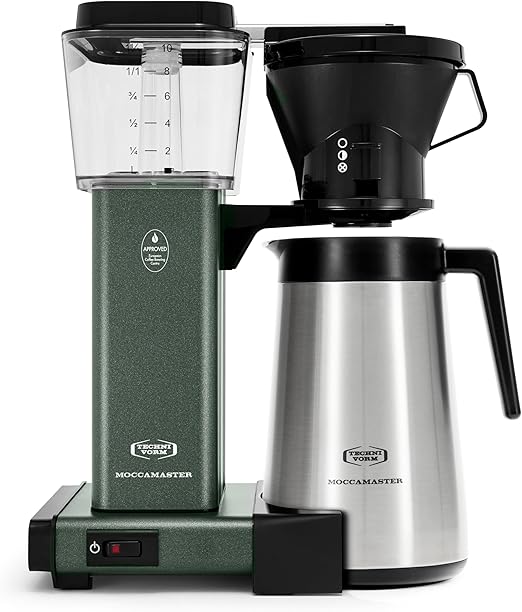 Technivorm Moccamaster 79119 KBT Coffee Brewer, 40oz, Juniper